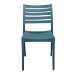 ZULE - set 6 sedie polipropilene impilabile