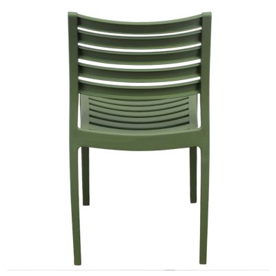 ZULE - set 2 sedie polipropilene impilabile