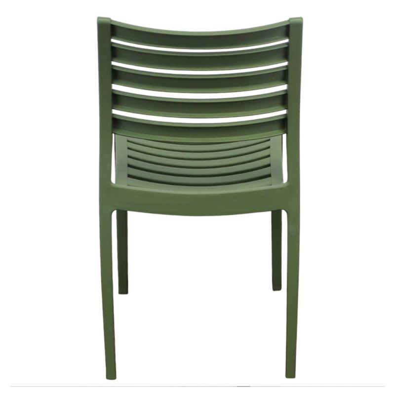 ZULE - set 4 sedie polipropilene impilabile