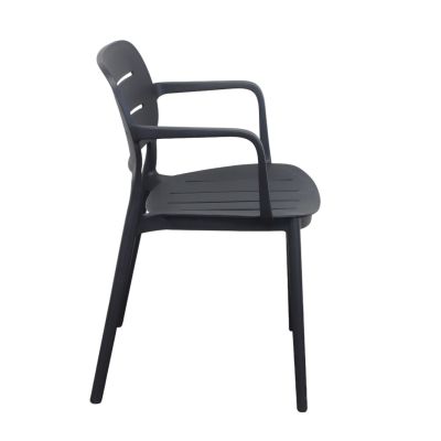 HAZEL - set 6 poltrone in polipropilene impilabili