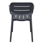 HAZEL - set 6 poltrone in polipropilene impilabili