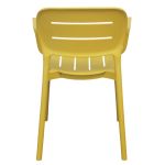 HAZEL - set 2 poltrone in polipropilene impilabili