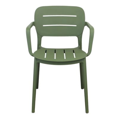 HAZEL - set 4 poltrone in polipropilene impilabili