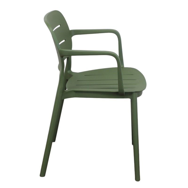 HAZEL - set 6 poltrone in polipropilene impilabili