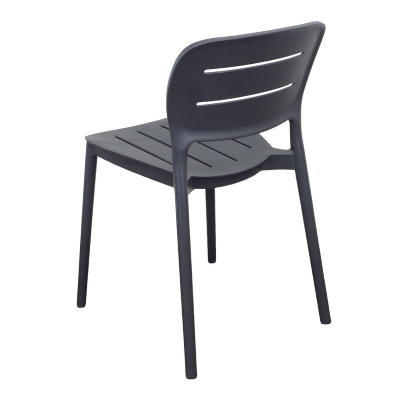 HAZEL - set 6 sedie in polipropilene impilabili