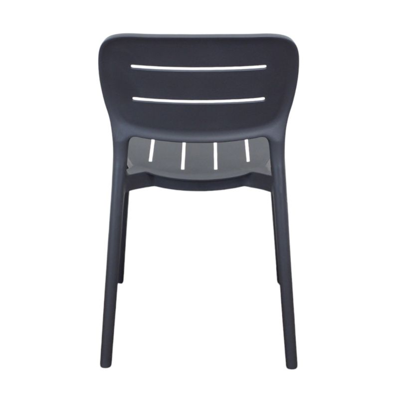 HAZEL - set 6 sedie in polipropilene impilabili