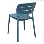 HAZEL - set 2 sedie in polipropilene impilabili