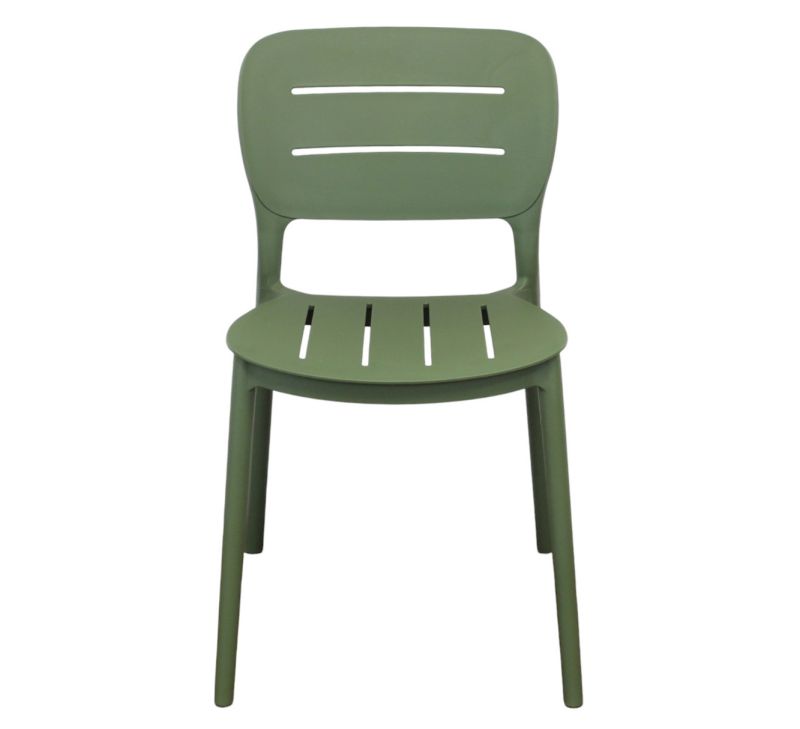 HAZEL - set 6 sedie in polipropilene impilabili