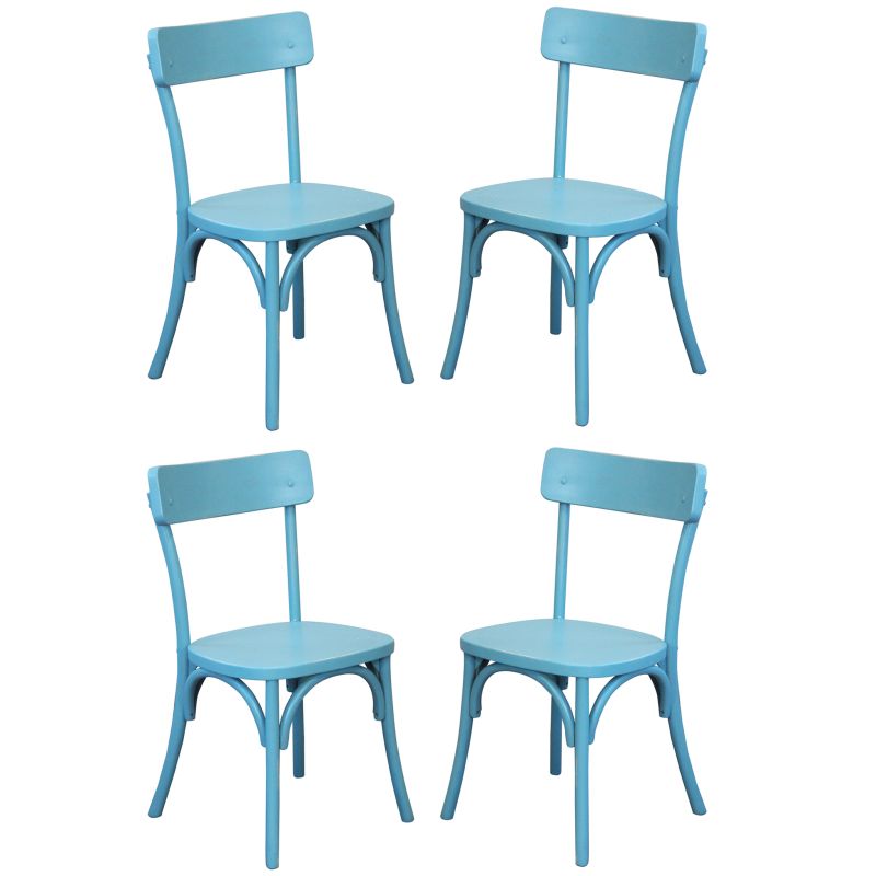 CHELSEA - set 4 sedie in legno di olmo