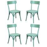 CHELSEA - set 4 sedie in legno di olmo