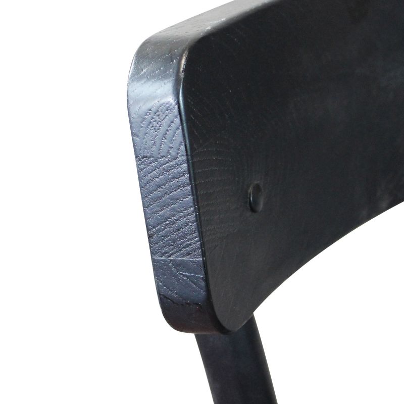 CHELSEA - set 2 sedie in legno di olmo