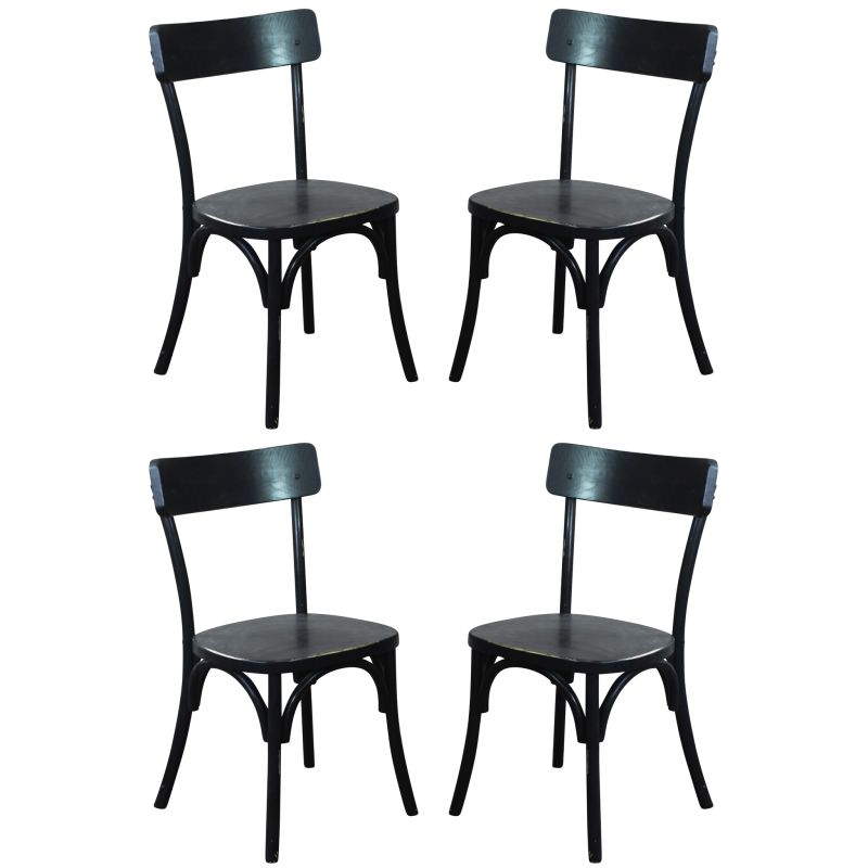 CHELSEA - set 4 sedie in legno di olmo