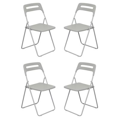 UXIOR - set 4 sedie in polipropilene pieghevole