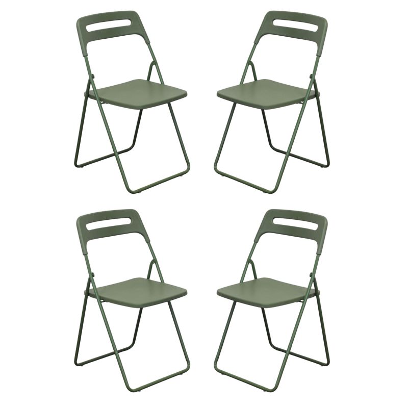 UXIOR - set 4 sedie in polipropilene pieghevole