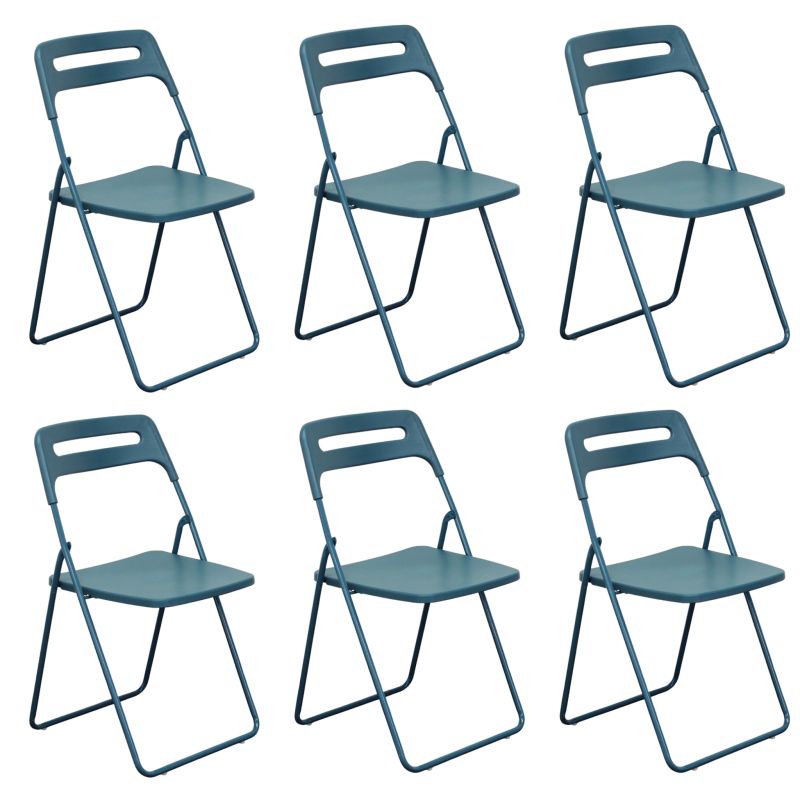 UXIOR - set 6 sedie in polipropilene pieghevole
