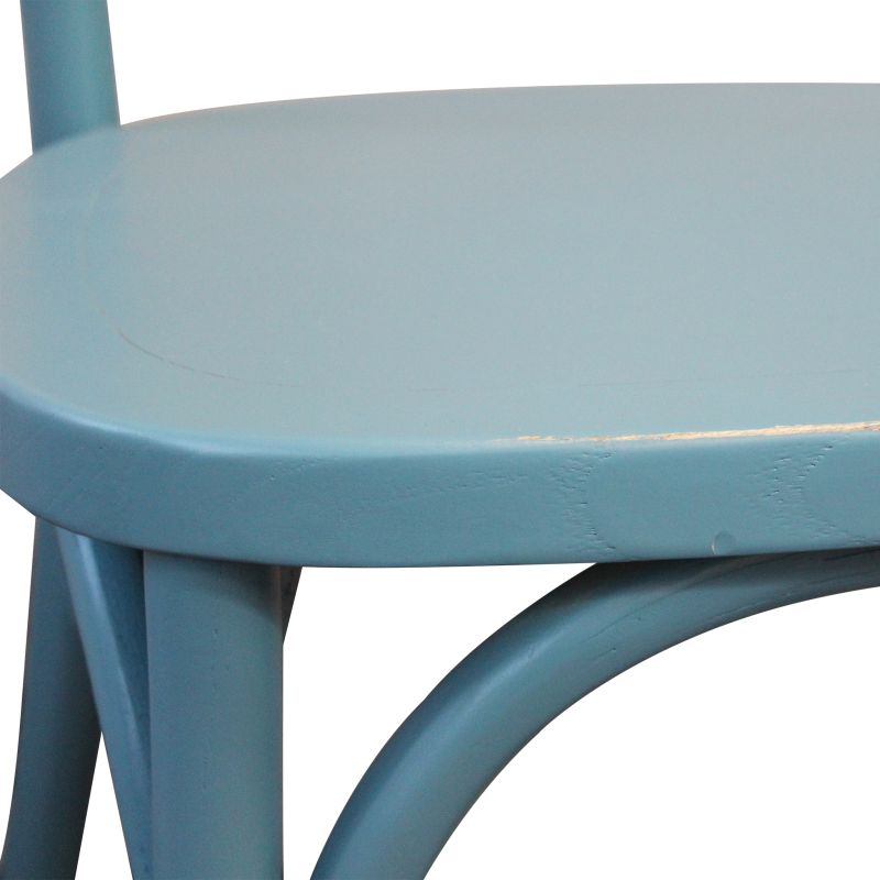 CHELSEA - set 6 sedie in legno di olmo