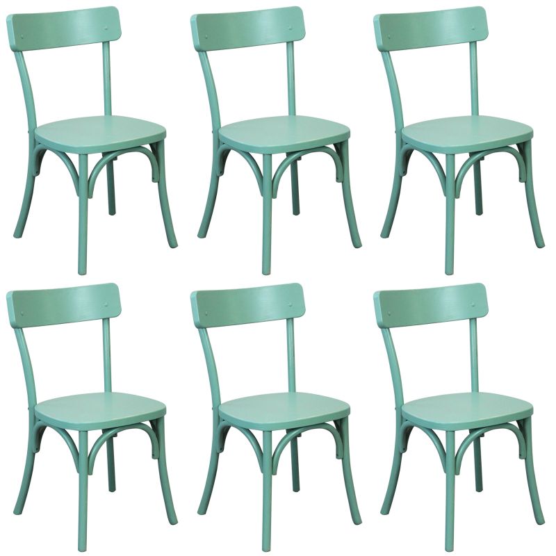 CHELSEA - set 6 sedie in legno di olmo