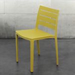 CABOT - set 4 sedie in polipropilene impilabile 