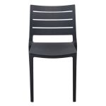 CABOT - set 6 sedie in polipropilene impilabile 