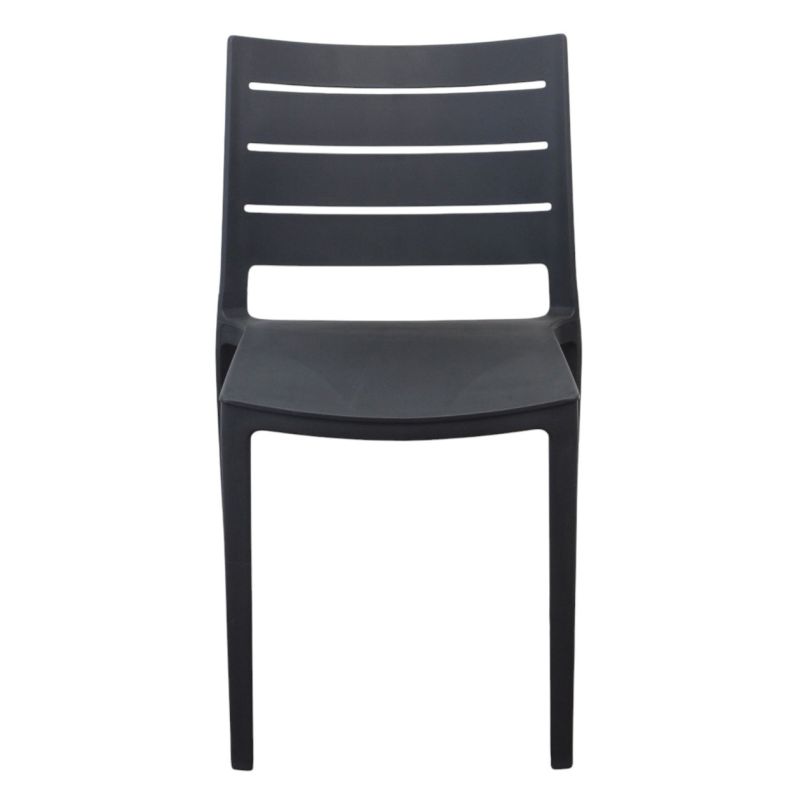 CABOT - set 6 sedie in polipropilene impilabile 