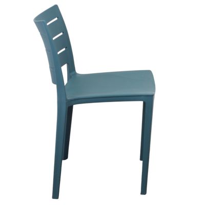 CABOT - set 6 sedie in polipropilene impilabile 