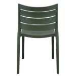 CABOT - set 2 sedie in polipropilene impilabile 