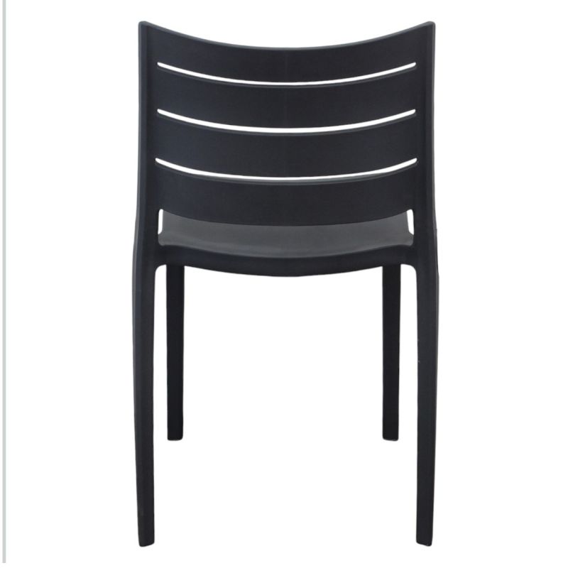 CABOT - set 4 sedie in polipropilene impilabile 