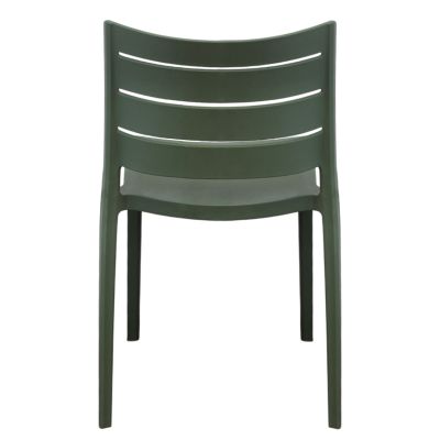 CABOT - set 4 sedie in polipropilene impilabile 