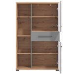 JADDIE - credenza due ante un cassetto moderno in legno