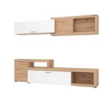 BILLIE - parete attrezzata quattro ante moderna minimal in legno