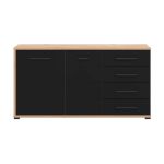 ELLIE - madia due ante quattro cassetti moderna