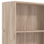 MADDIE - libreria cinque ripiani moderno minimal in legno