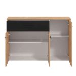 CADDIE - comò tre ante un cassetto moderno minimal in legno