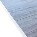 BEN - tavolo da giardino in alluminio con piano in ceramica