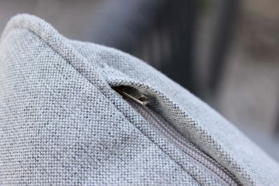 KISHORI - salotto da giardino in alluminio e corda 4 posti