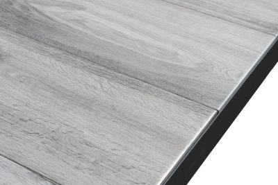 MACCAI - tavolo da giardino in alluminio e gres