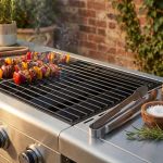 GRIGLIA - griglia in acciaio per barbecue DIABLO e PIROS 4 fuochi