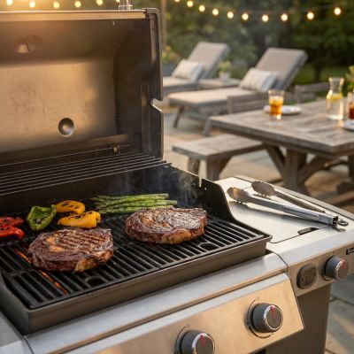 GRIGLIA - griglia in ghisa per barbecue DIABLO e PIROS 4 fuochi