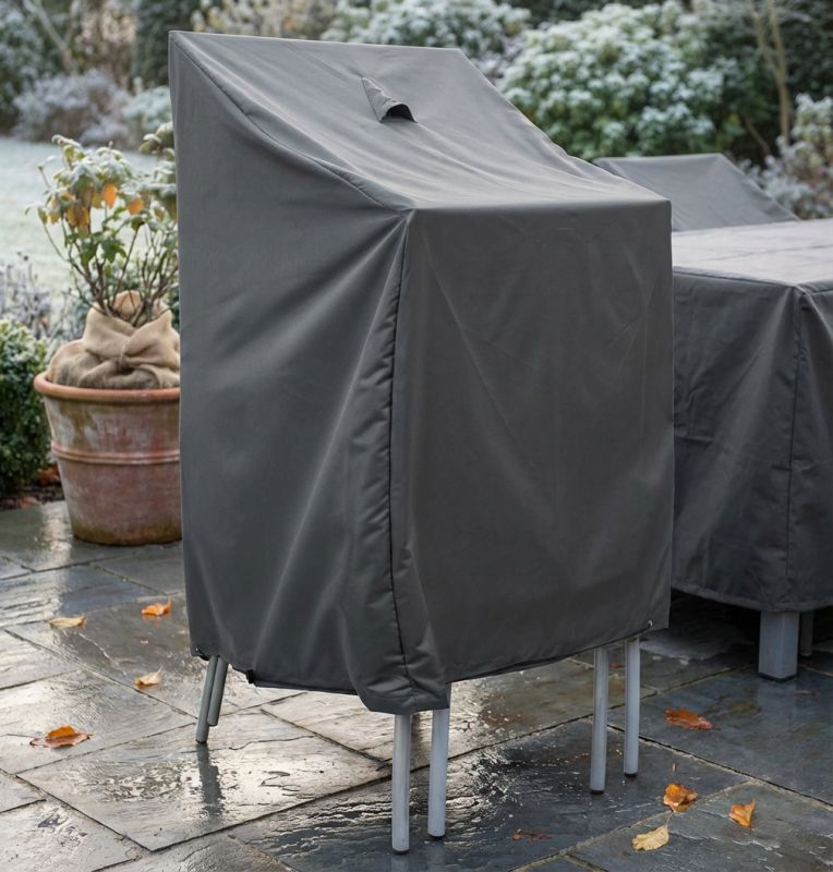 COPERTURA - telo di copertura pila di sedie da giardino cm 66 x 66 x 80/120 h