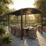 ROMERO - gazebo allungabile