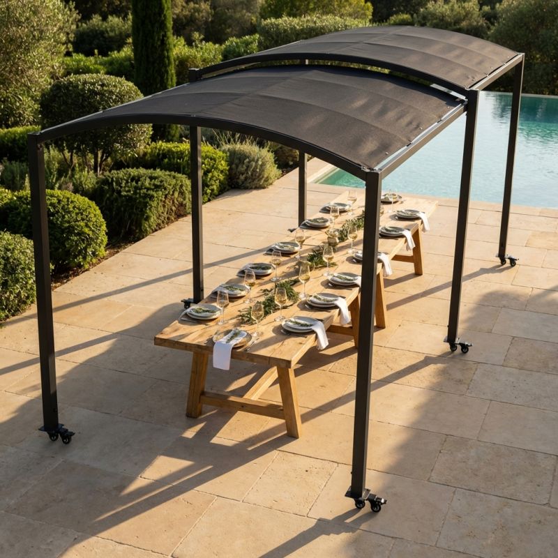 ROMERO - gazebo allungabile