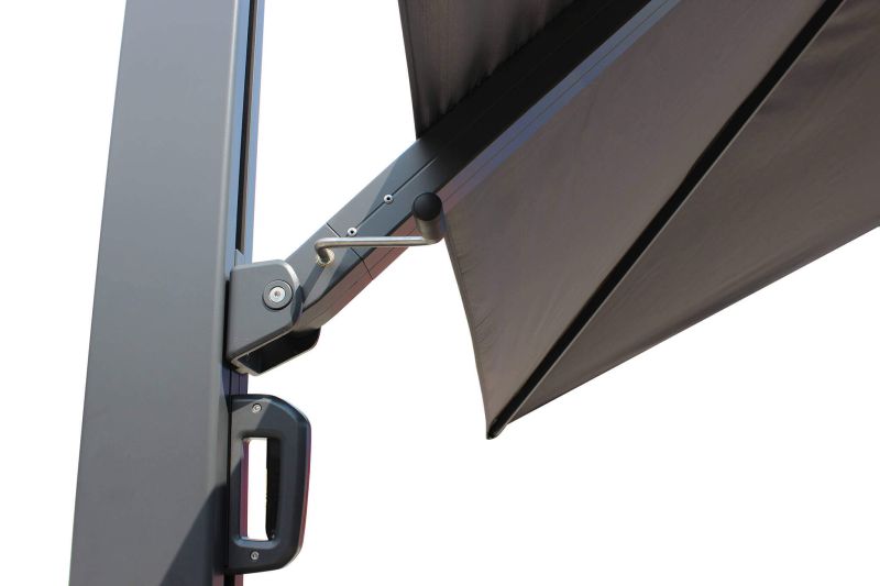 ERCOLE - ombrellone da giardino in alluminio