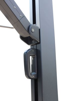 ERCOLE - ombrellone da giardino in alluminio