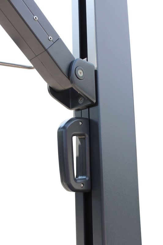 ERCOLE - ombrellone da giardino in alluminio