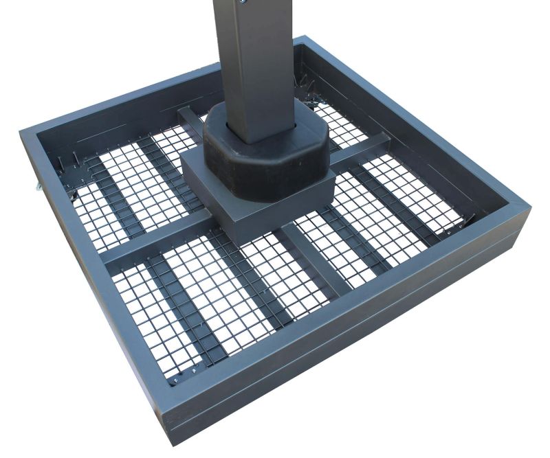 ERCOLE - ombrellone da giardino in alluminio