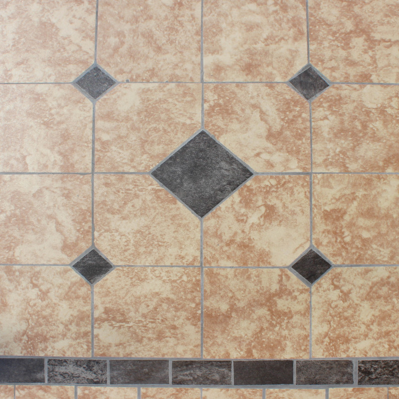 VENTUS - tavolo da giardino in ferro con piano in mosaico 80 x 80