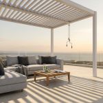 NIMBUS - pergola bioclimatica in alluminio 4x4
