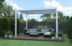 NIMBUS - pergola bioclimatica in alluminio 4x4