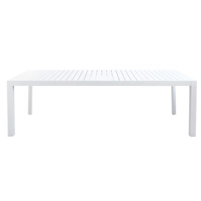 EQUITATUS - tavolo da giardino allungabile in alluminio da 160