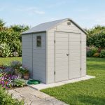 UTILITY - casetta in resina da giardino porta attrezzi